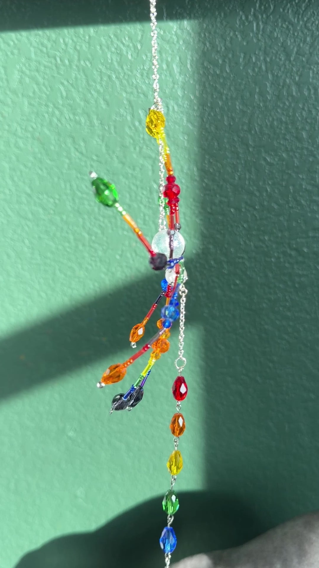 Pretty Little Creeps - Spider with Rainbow drops